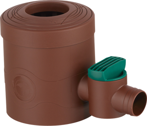 ARVES Regensammler mit Hahn braun