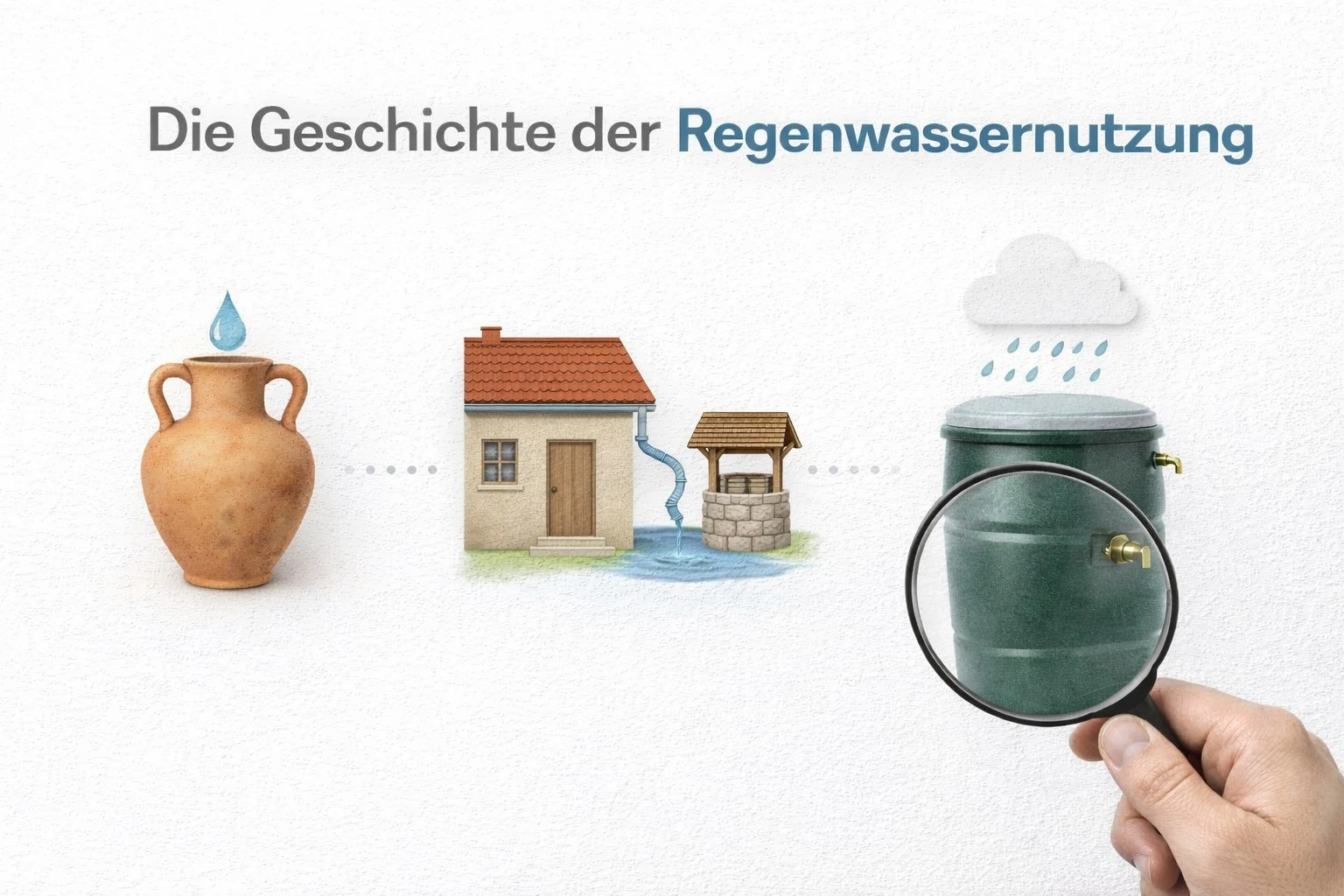 Die Geschichte der Regenwassernutzung