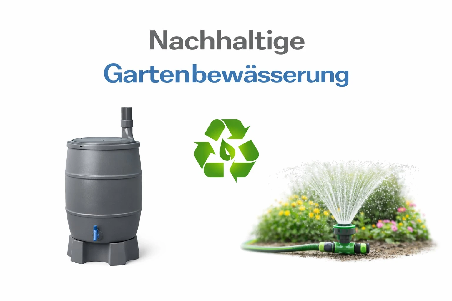 Nachhaltige Gartenbewässerung