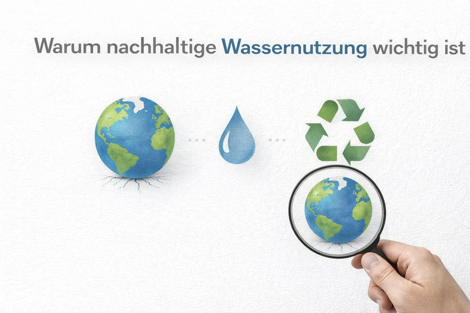 Warum nachhaltige Wassernutzung wichtig ist