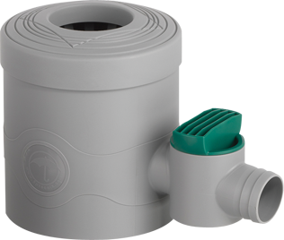 ARVES Regensammler mit Hahn grau