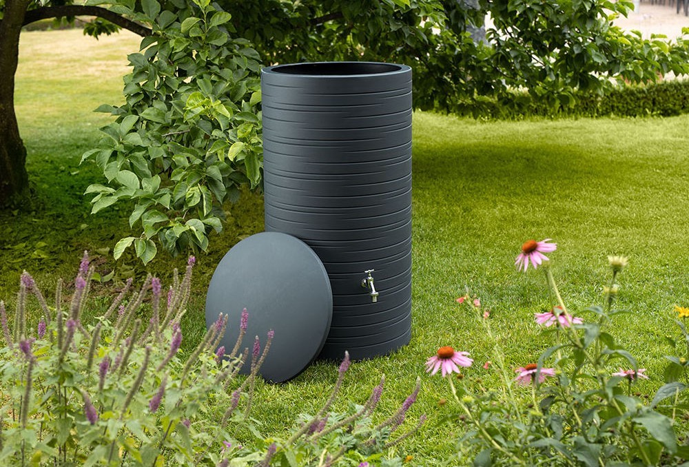 Regentonne Novara anthrazit 280 Liter